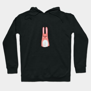 Happy rabbit in polka dots Hoodie